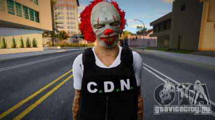 Sicario Del CDN (Payaso Eso) для GTA San Andreas