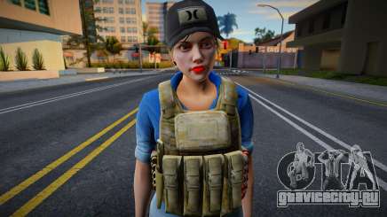 Мексиканская наёмница для GTA San Andreas