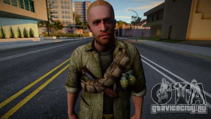 Американский солдат из CoD WaW v8 для GTA San Andreas