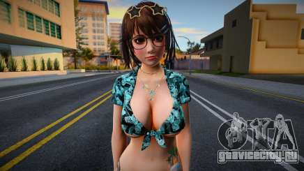 DOAXVV Tsukushi - Loco Moco Vacation для GTA San Andreas