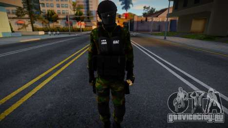 Солдат из GAC GNB V2 для GTA San Andreas