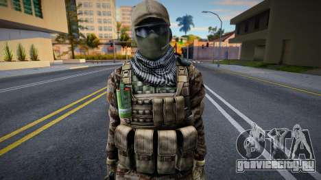 Солдат из NSAR V1 для GTA San Andreas