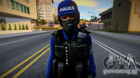 Urban (Davros Police) из Counter-Strike Source для GTA San Andreas