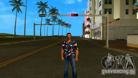 Рубашка с узорами v2 для GTA Vice City