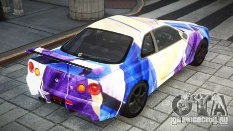 Nissan Skyline GT-R BNR34 S1 для GTA 4