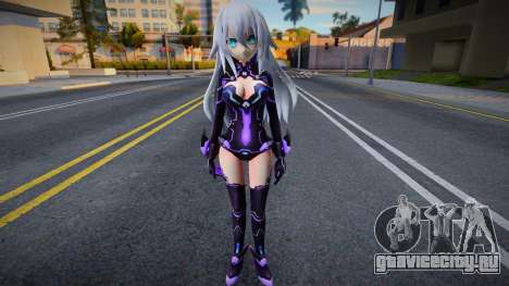 Lost Purple Black Heart (Custom Neptunia Skin) для GTA San Andreas