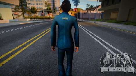 FeMale Citizen from Half-Life 2 v5 для GTA San Andreas