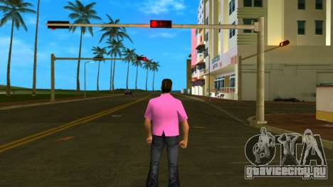 Tommy Lovely Pink для GTA Vice City