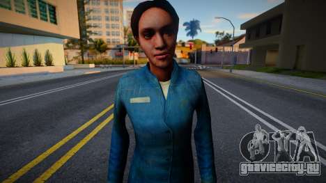 FeMale Citizen from Half-Life 2 v3 для GTA San Andreas
