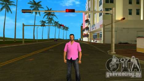 Tommy Lovely Pink для GTA Vice City