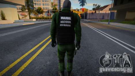 Боливийский спецназовец Gnb Fanb для GTA San Andreas
