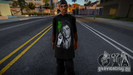 Гангстер в футболке для GTA San Andreas