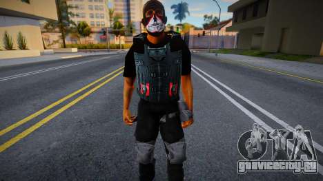 Наемник из Los Zetas V3 для GTA San Andreas