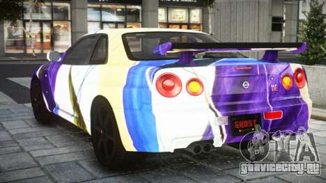 Nissan Skyline GT-R BNR34 S1 для GTA 4