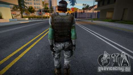 Guerilla (Solid Snake) из Counter-Strike Source для GTA San Andreas