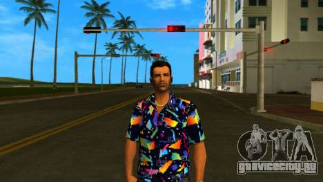 Рубашка с узорами v2 для GTA Vice City