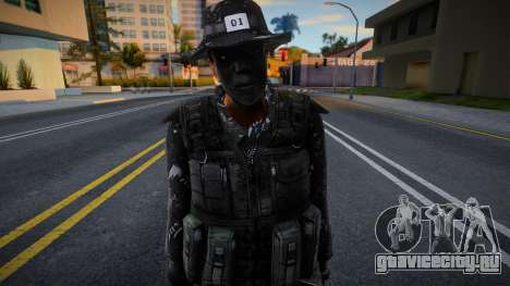 Колумбийский солдат Recruta для GTA San Andreas