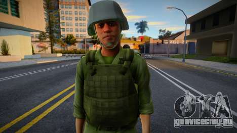 Колумбийский солдат FANB для GTA San Andreas