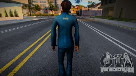 FeMale Citizen from Half-Life 2 v3 для GTA San Andreas