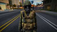 SAS (Multicam) from Counter-Strike Source для GTA San Andreas