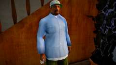 Небесно-голубая рубашка для GTA San Andreas