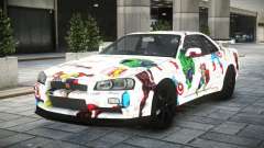 Nissan Skyline GT-R BNR34 S5 для GTA 4