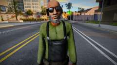 Eli Maxwell from Half-Life 2 Beta для GTA San Andreas