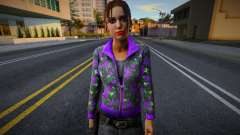 Зои (Purple Rose Coat) из Left 4 Dead для GTA San Andreas