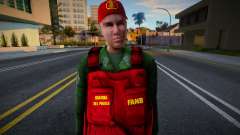 Бразильский солдат из Guardia del Pueblo V1 для GTA San Andreas