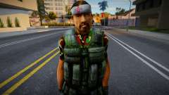 Guerilla (Medic Trooper) из Counter-Strike Sourc для GTA San Andreas