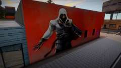 Ezio Auditore Mural v1 для GTA San Andreas