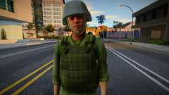 Колумбийский солдат FANB для GTA San Andreas