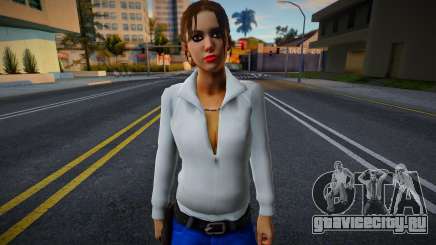 Зои (White Jacket and Jeans) из Left 4 Dead для GTA San Andreas