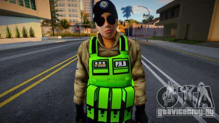 Полицейский из PNB ANTIGUA V5 для GTA San Andreas