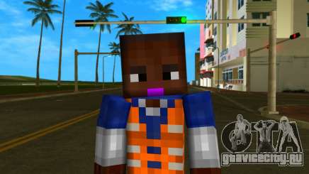 Steve Body Franklin Worker для GTA Vice City