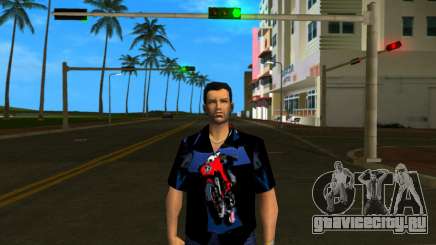 Tommy bike tshirt для GTA Vice City