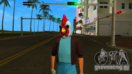 Томми в маске петуха из Manhunt для GTA Vice City