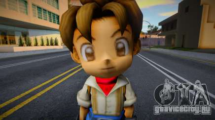 Mark (MC) From Harvest Moon A Wonderful Life Ski для GTA San Andreas