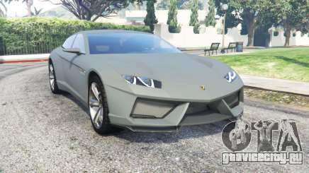 Lamborghini Estoque 2008〡add-on для GTA 5