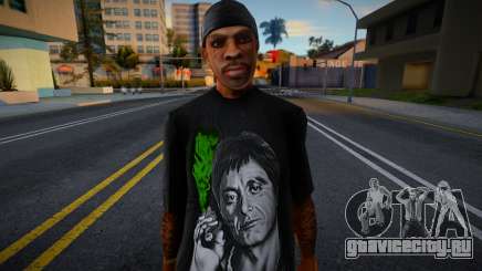 Гангстер в футболке для GTA San Andreas
