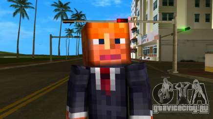 Steve Body Donald Trump для GTA Vice City