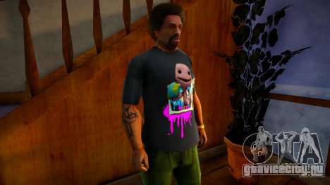 PlayStation Home LittleBigPlanet Shirt Mod для GTA San Andreas