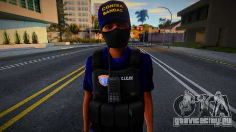 Сотрудник из Contra Bandas V2 для GTA San Andreas