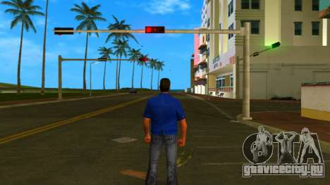 Томми в голубой рубашке для GTA Vice City