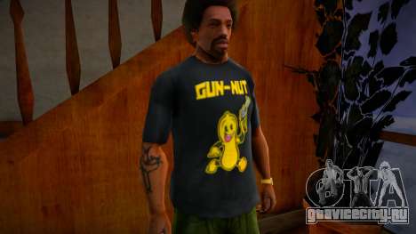 Gun Nut Shirt Mod для GTA San Andreas