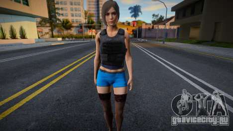 Ada Wong shorts для GTA San Andreas