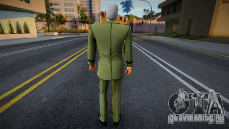 General Carrington From XIII для GTA San Andreas