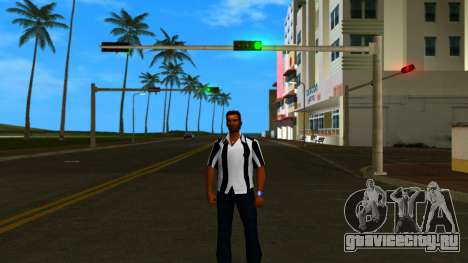 Томми в полосатой рубашке для GTA Vice City