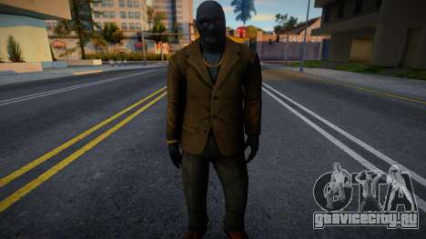 Black Mask Thugs from Arkham Origins Mobile v2 для GTA San Andreas