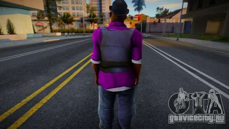 Big Smoke Balla Vest для GTA San Andreas